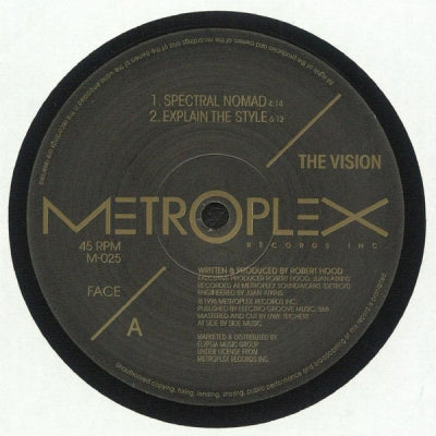 THE VISION - Spectral Nomad / Explain The Style / Detroit One Circle / Modern And Ancient