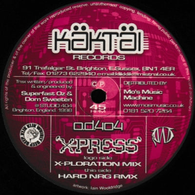 O.D.404. - X-Press