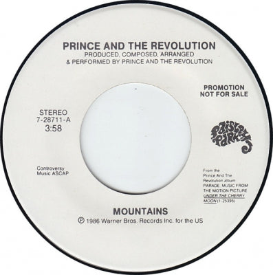 PRINCE AND THE REVOLUTION - Mountains