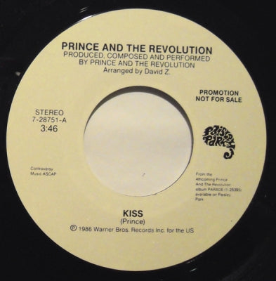 PRINCE AND THE REVOLUTION - Kiss