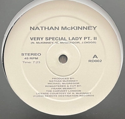NATHAN MCKINNEY - Very Special Lady Pt. II