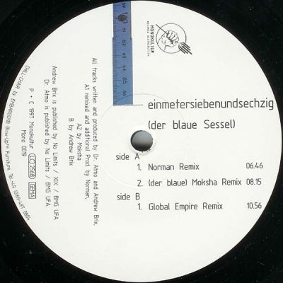 DR. ATMO & ANDREW BRIX - Einmetersiebenundsechzig (Der Blaue Sessel)