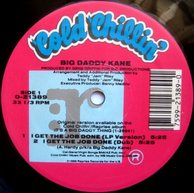 BIG DADDY KANE - I Get The Job Done