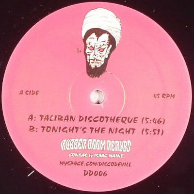 RUBBER ROOM - Taliban Discotheque / Tonight's The Night