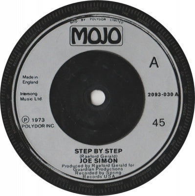 JOE SIMON - Step By Step / Talk Don't Bother Me