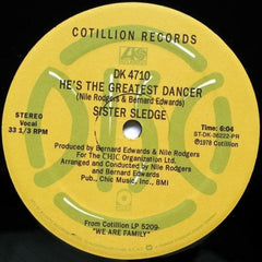 SISTER SLEDGE - We Are Family / He's The Greatest Dancer