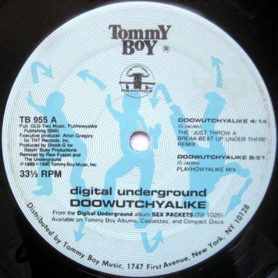 DIGITAL UNDERGROUND - Doowutchyalike / Packet Man