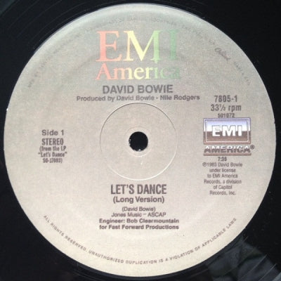 DAVID BOWIE - Let's Dance