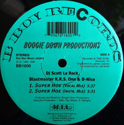 BOOGIE DOWN PRODUCTIONS - Super Hoe / Scott LaRock Megamix