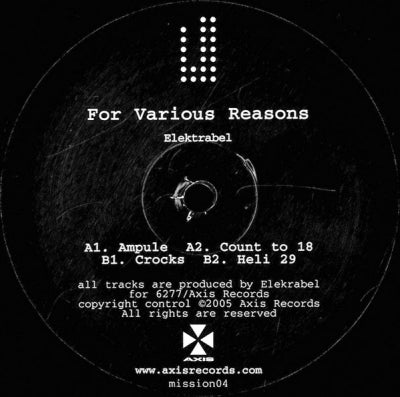 ELEKTRABEL - For Various Reasons