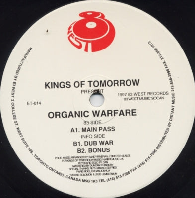 KINGS OF TOMORROW - Organic Warfare