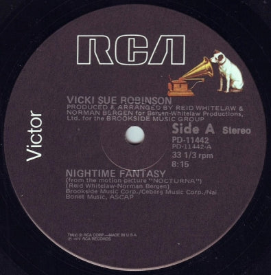 VICKI SUE ROBINSON - Nightime Fantasy / Feels So Good It Must Be Wrong