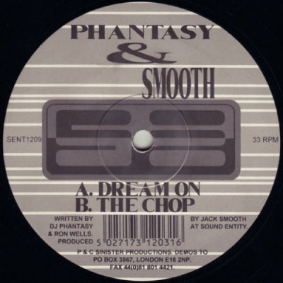 PHANTASY & SMOOTH - Dream On / The Chop
