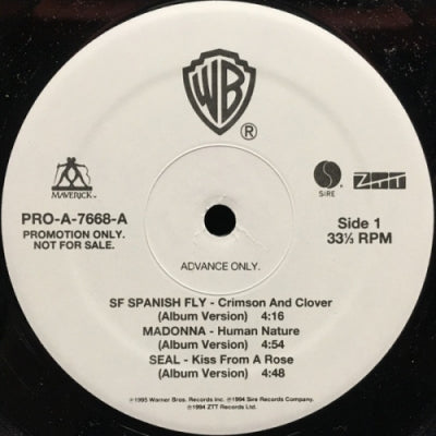 MADONNA / SF SPANISH FLY / SEAL - WB/Sire/Maverick/ZTT Sampler