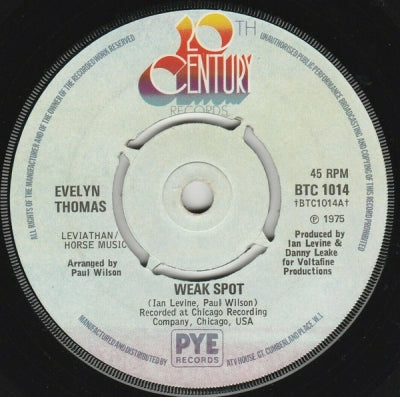 EVELYN THOMAS - Weak Spot