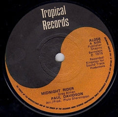 PAUL DAVIDSON / THE ORGANIZATION - Midnight Rider / Organized Version
