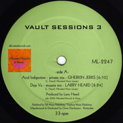 LARRY HEARD  - Vault Sessions 3