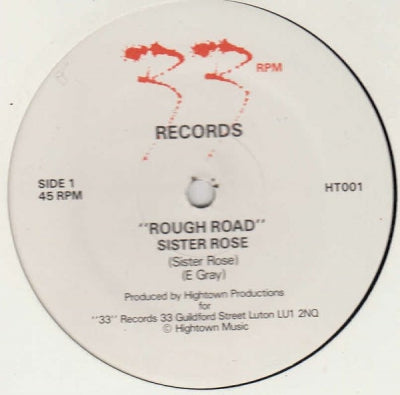 SISTER ROSE - Rough Road / Rough Dub