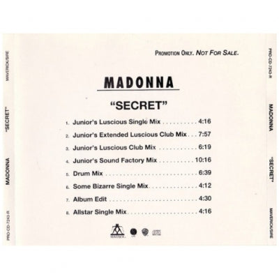 MADONNA - Secret