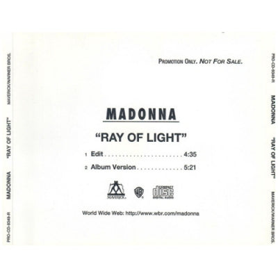 MADONNA - Ray Of Light