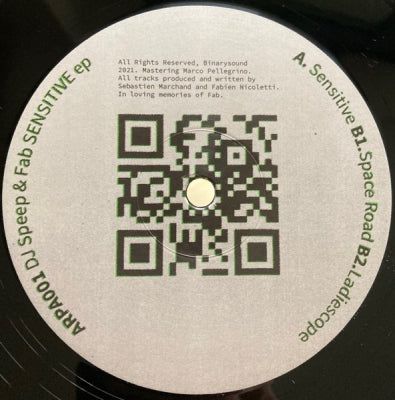 DJ SPEEP & FAB - Sensitive EP