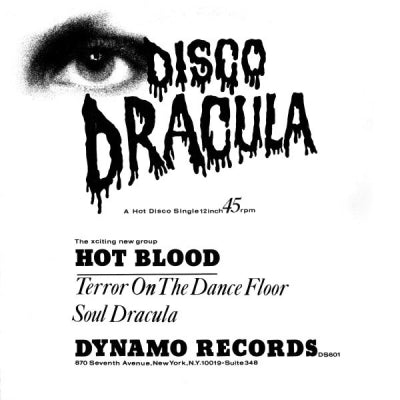 HOT BLOOD - Disco Dracula (Terror On The Dancefloor / Soul Dracula)
