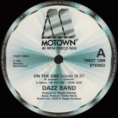 THE DAZZ BAND - On The One