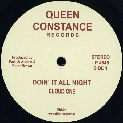 CLOUD ONE - Doin' It All Night / Dust To Dust