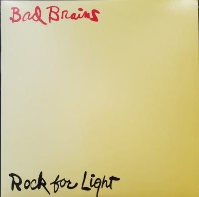 BAD BRAINS - Rock For Light