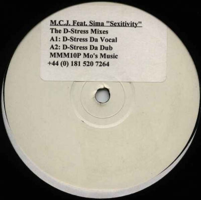 M.C.J. - Sexitivity (The D-Stress Mixes)