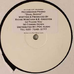 RICHIE MONTANA & E GROOVES - Dual Shock