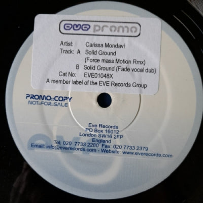 CARISSA MONDAVI - Solid Ground