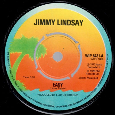 JIMMY LINDSAY - Easy / Dub