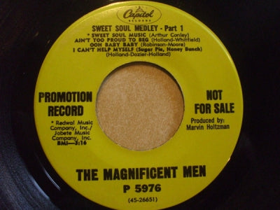 THE MAGNIFICENT MEN - Sweet Soul Medley