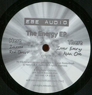 EBE AUDIO - The Energy EP