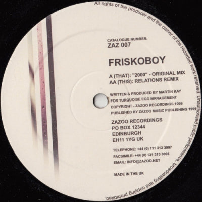 FRISKOBOY - 2000