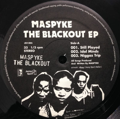 MASPYKE - The Blackout EP