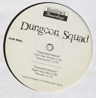 DUNGEON SQUAD - Flammable Material / Beware