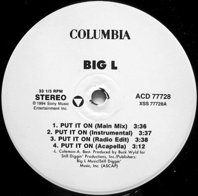 BIG L - Put It On