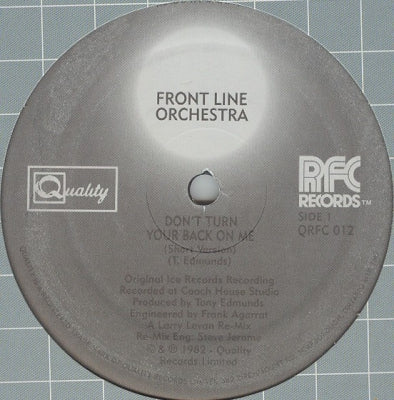 FRONT LINE ORCHESTRA - Don't Turn Your Back On Me