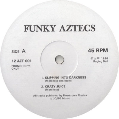 FUNKY AZTECS - Slipping In To Darkness