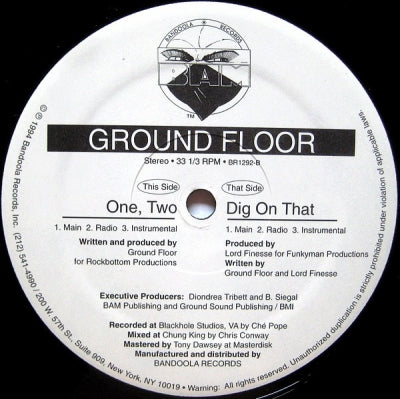 GROUND FLOOR - Dig On That / One, Two