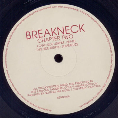 BREAKNECK - Chapter Two (3Ears / Summerize)
