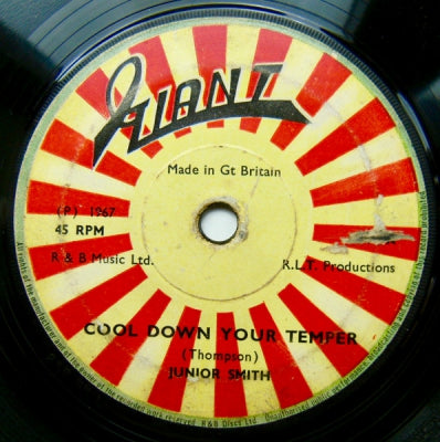 JUNIOR SMITH - Cool Down Your Temper / I'm Groovin