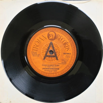 JACKIE EDWARDS - Come Closer To Me / Sincerely