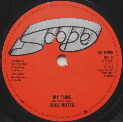COOL NOTES - My Tune / 'Cos We Don't Do It