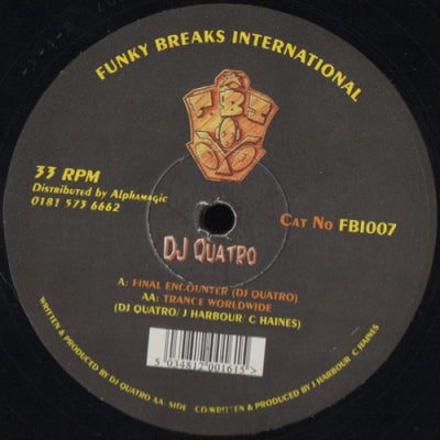 DJ QUATRO - Final Encounter / Trance World Wide