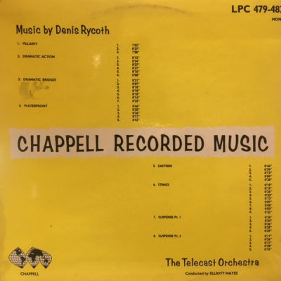 THE TELECAST ORCHESTRA - Chappell Recorded Music