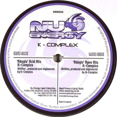 K - COMPLEX - Adagio