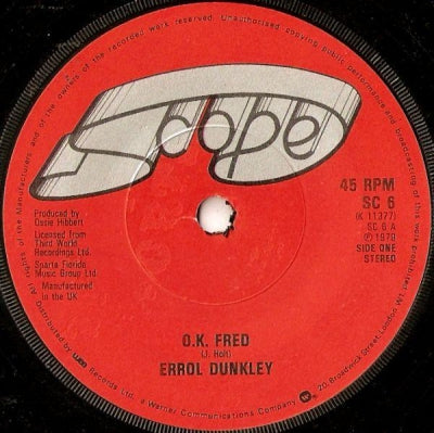 ERROL DUNKLEY - O.K. Fred
